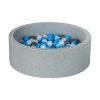 Tout neuf ???? Piscine à Balles Aire De Jeu + 200 Balles Perle, Gris, Bleu Clair ????