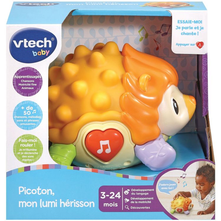 Top 10 ???? VTECH BABY Picoton, Mon Lumi Hérisson ???? 4 Top 10 ???? VTECH BABY Picoton, Mon Lumi Hérisson ???? – Image 2